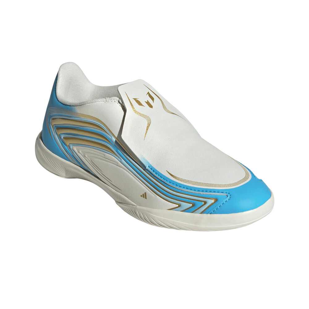 adidas botas fútbol sala niño F50 MESSI LEAGUE IN JR PLCE lateral interior
