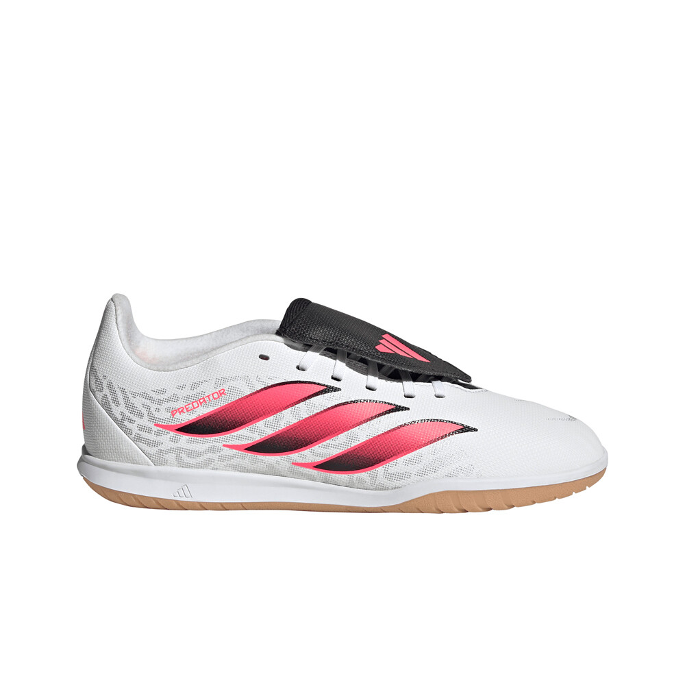 adidas botas fútbol sala niño PREDATOR CLUB FT IN JR BLRO lateral exterior