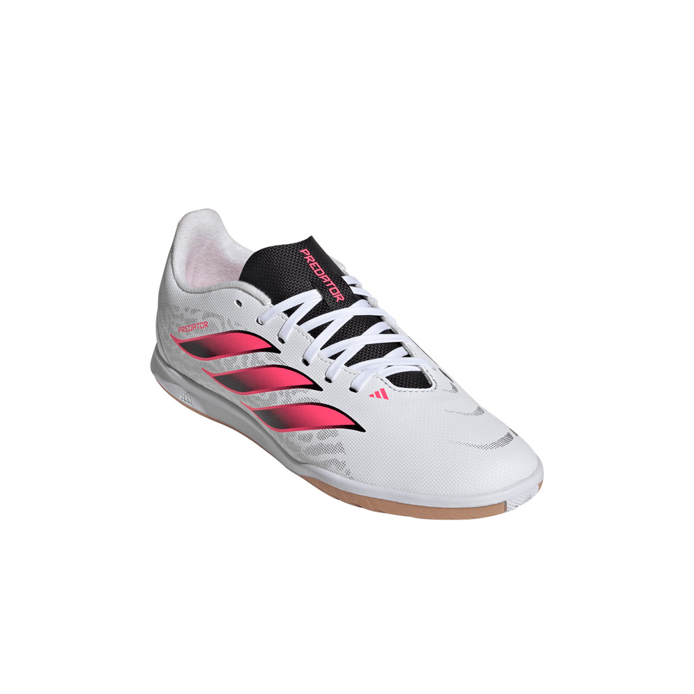 adidas botas fútbol sala niño PREDATOR CLUB IN JR BLRO lateral interior