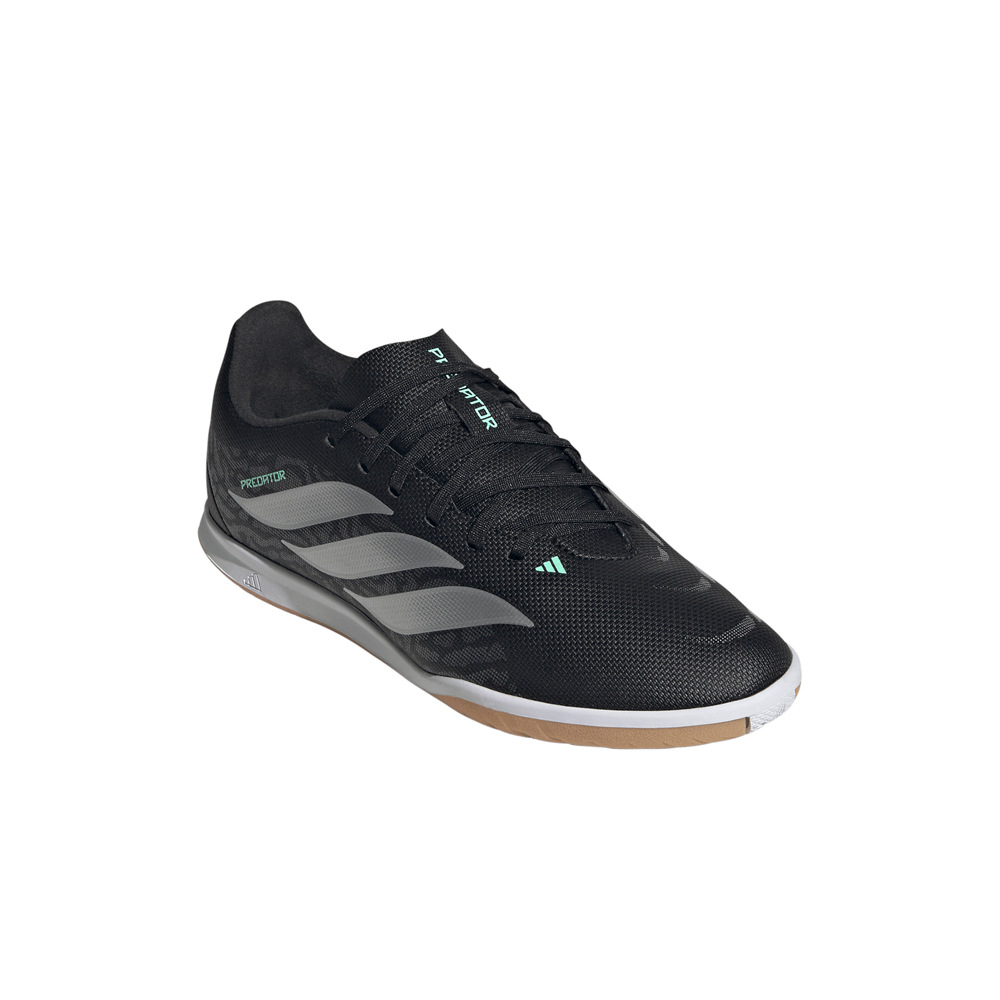 adidas botas fútbol sala niño PREDATOR CLUB IN JR NEVE lateral interior