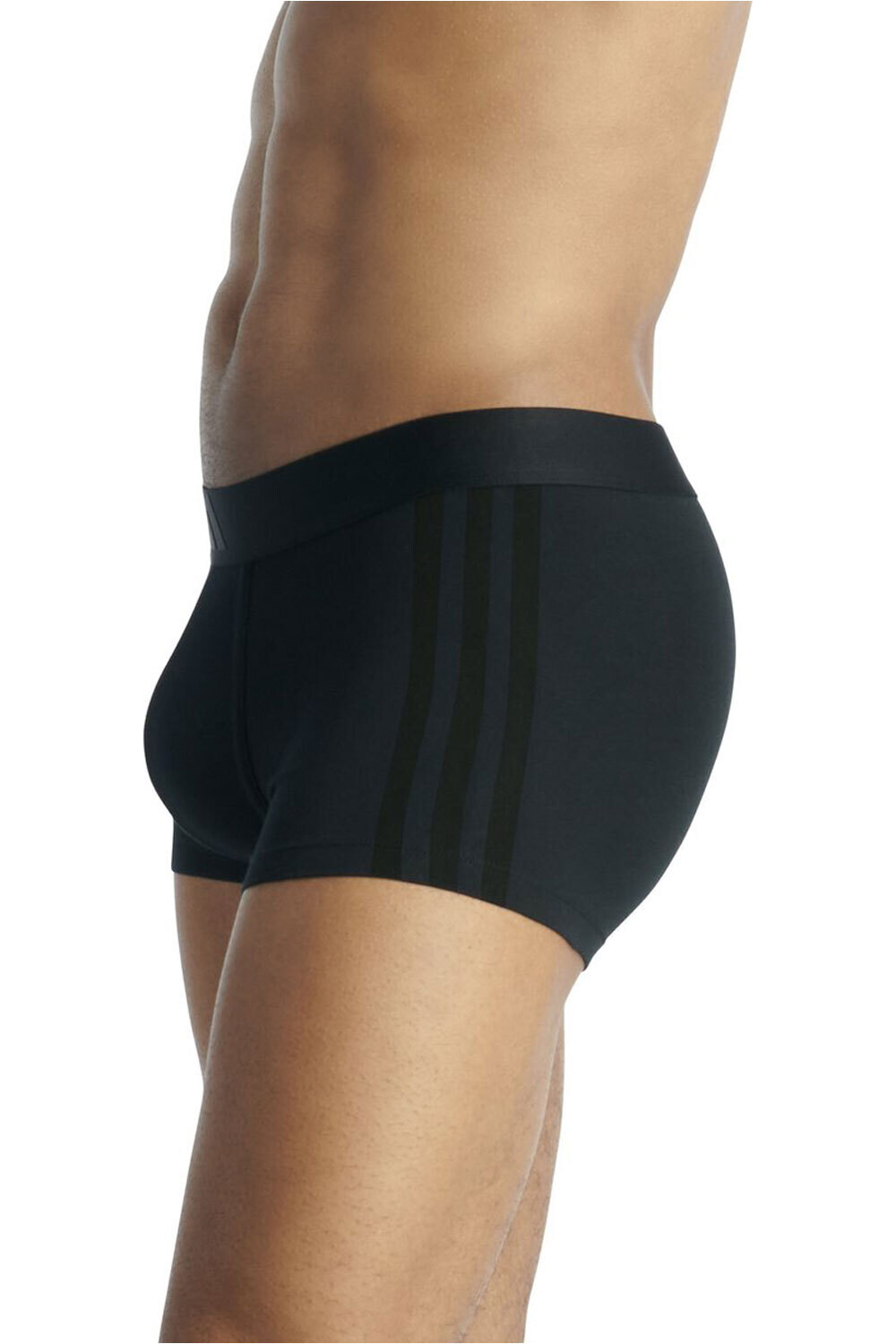 adidas boxer TRUNK LOW RISE 3 STRIPES 2P ACTIVE FLEX COTTON vista detalle