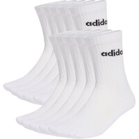 adidas calcetines deportivos C LIN CREW 10PP vista frontal