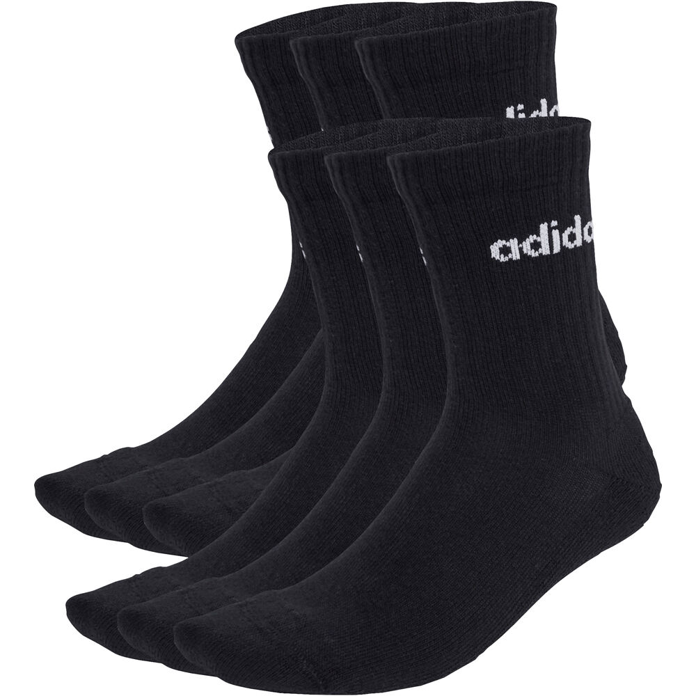 adidas calcetines deportivos C LIN CREW 6P vista frontal