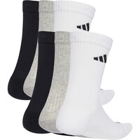 adidas calcetines deportivos CUSHIONED CREW 6 PAIR PACK 01
