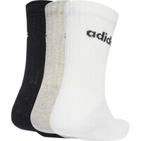 adidas calcetines deportivos LINEAR CREW 01