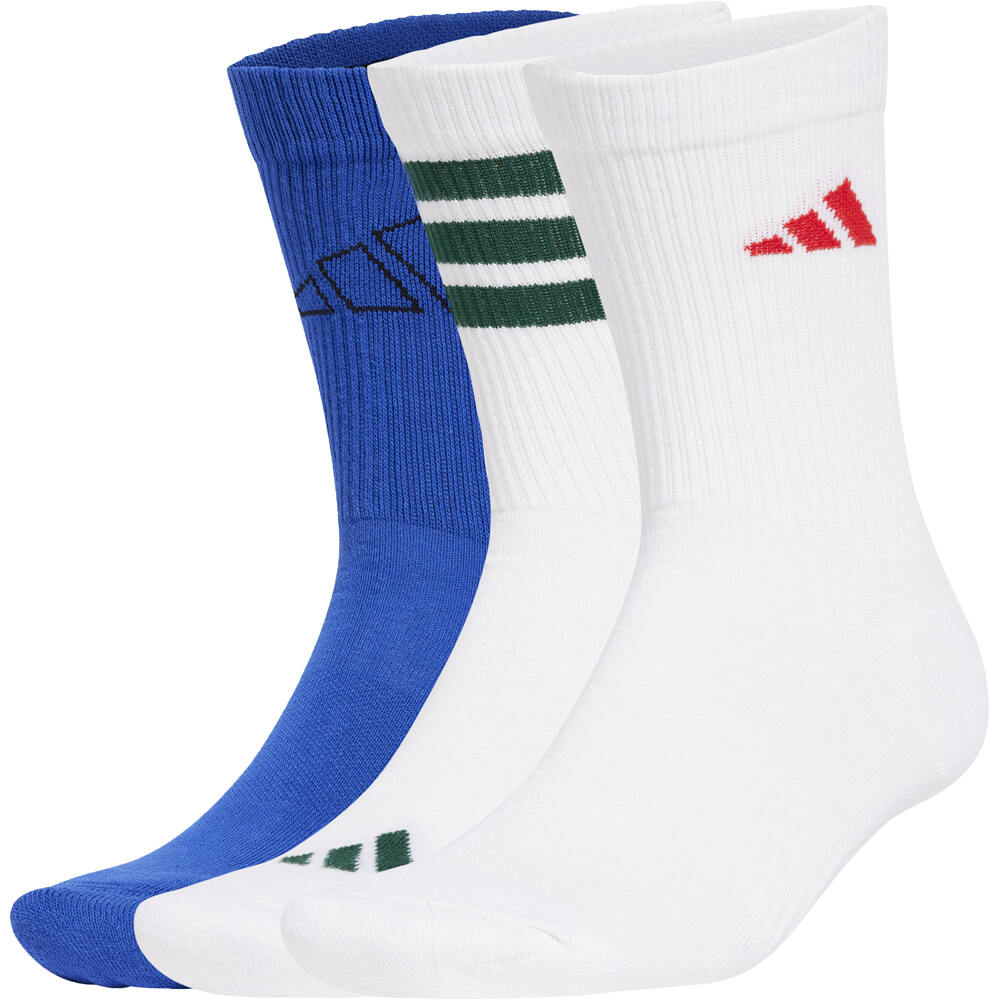 adidas calcetines deportivos LOGO PACK 3PP vista frontal