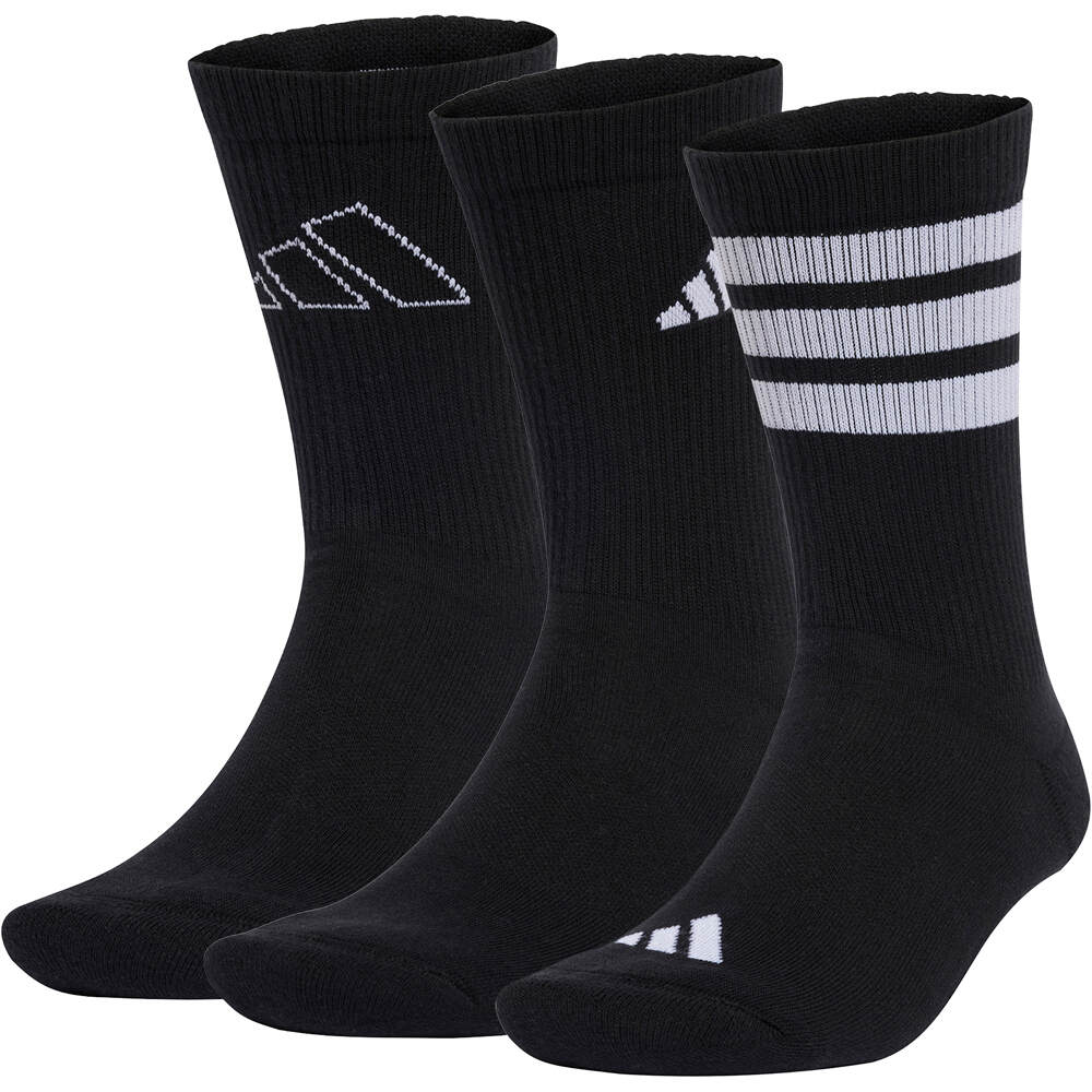 adidas calcetines deportivos LOGO PACK 3PP vista frontal