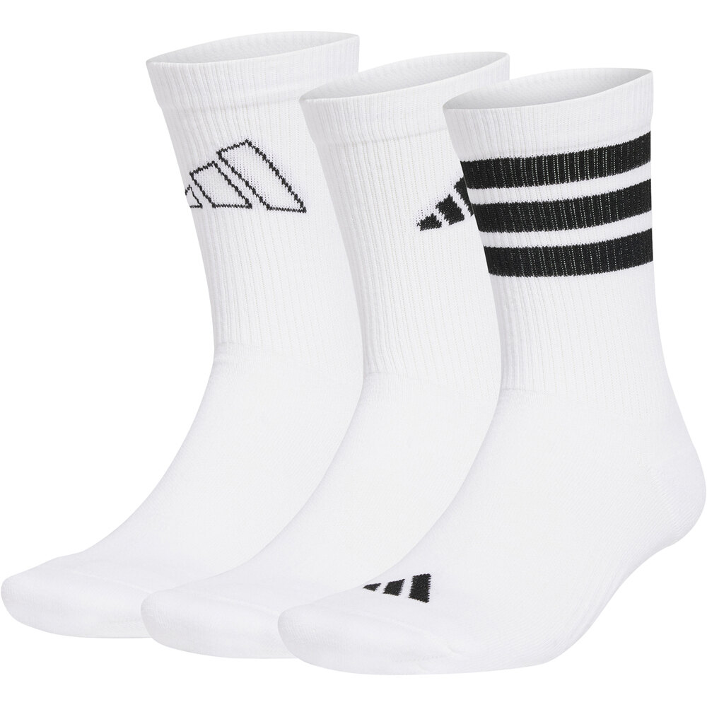 adidas calcetines deportivos LOGO PACK 3PP vista frontal