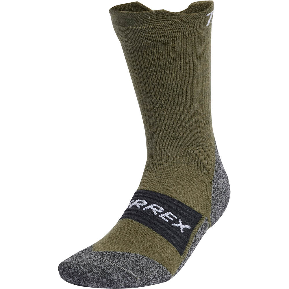 adidas calcetines montaña TRX CR WOOL SCK vista frontal