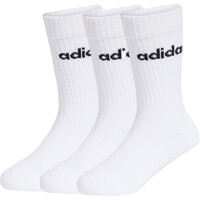 adidas calcetines niño LIN KIDS CRW 3P vista frontal