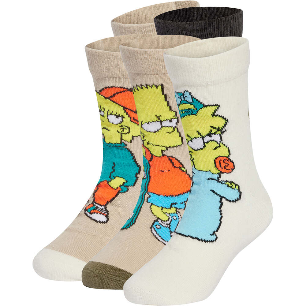 adidas calcetines niño THE SIMPSONS vista frontal