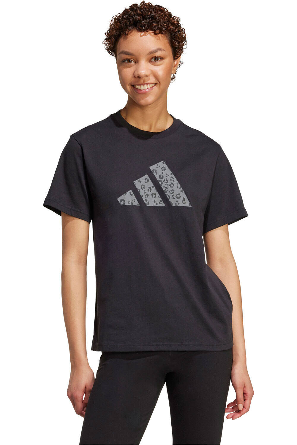 adidas camisa manga corta mujer ANIMAL GRAPHIC vista frontal