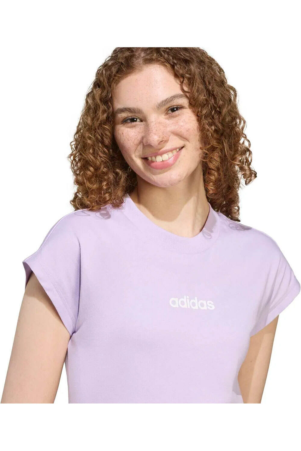 adidas camisa manga corta mujer ESSENTIALS vista detalle