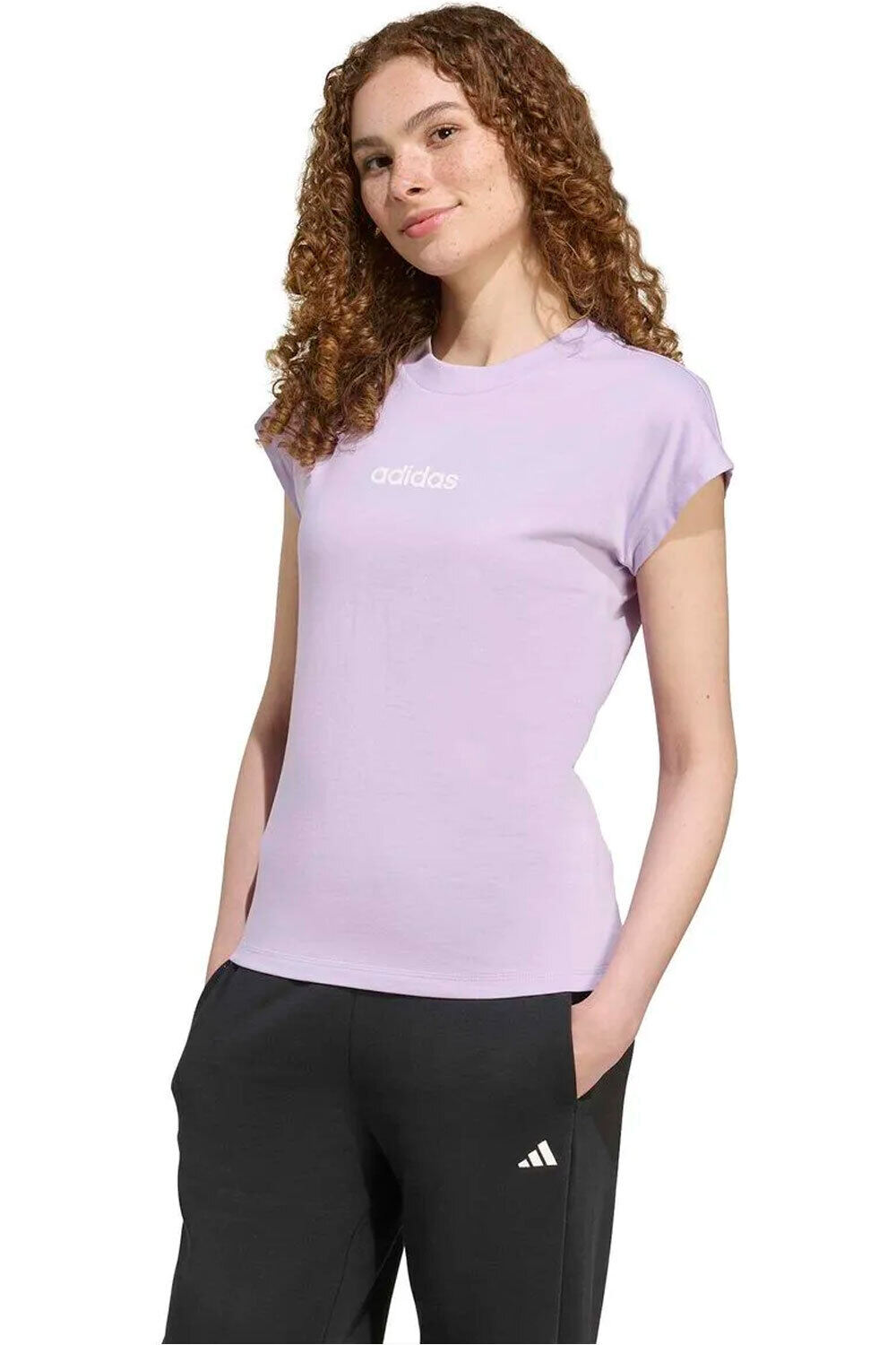 adidas camisa manga corta mujer ESSENTIALS vista frontal