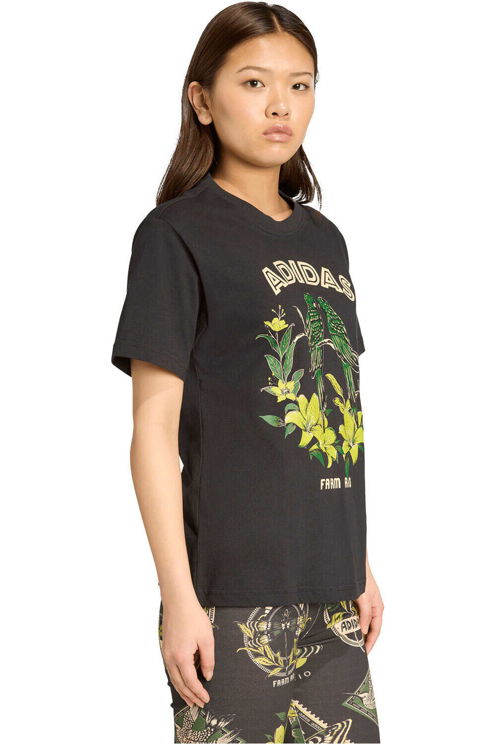 adidas camisa manga corta mujer FARM GRAPHIC T-SHIRT 2 vista detalle