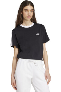 adidas camisa manga corta mujer W 3S BF T vista detalle