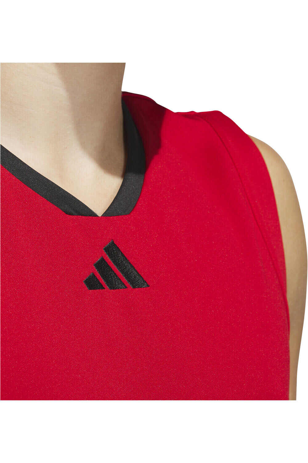 adidas camiseta baloncesto 3-STRIPES TANK vista detalle