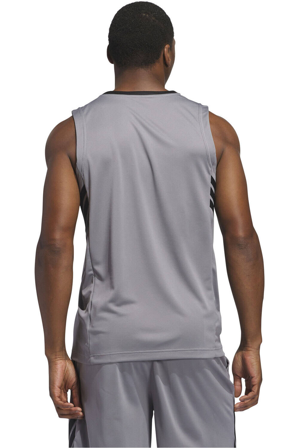 adidas camiseta baloncesto 3-STRIPES TANK vista trasera