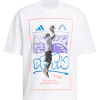 adidas camiseta baloncesto ANTHONY EDWARDS DFTW ANIME vista detalle