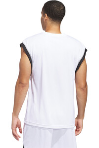 adidas camiseta baloncesto BASKETBALL ALL WORLD SLEEVELESS vista trasera