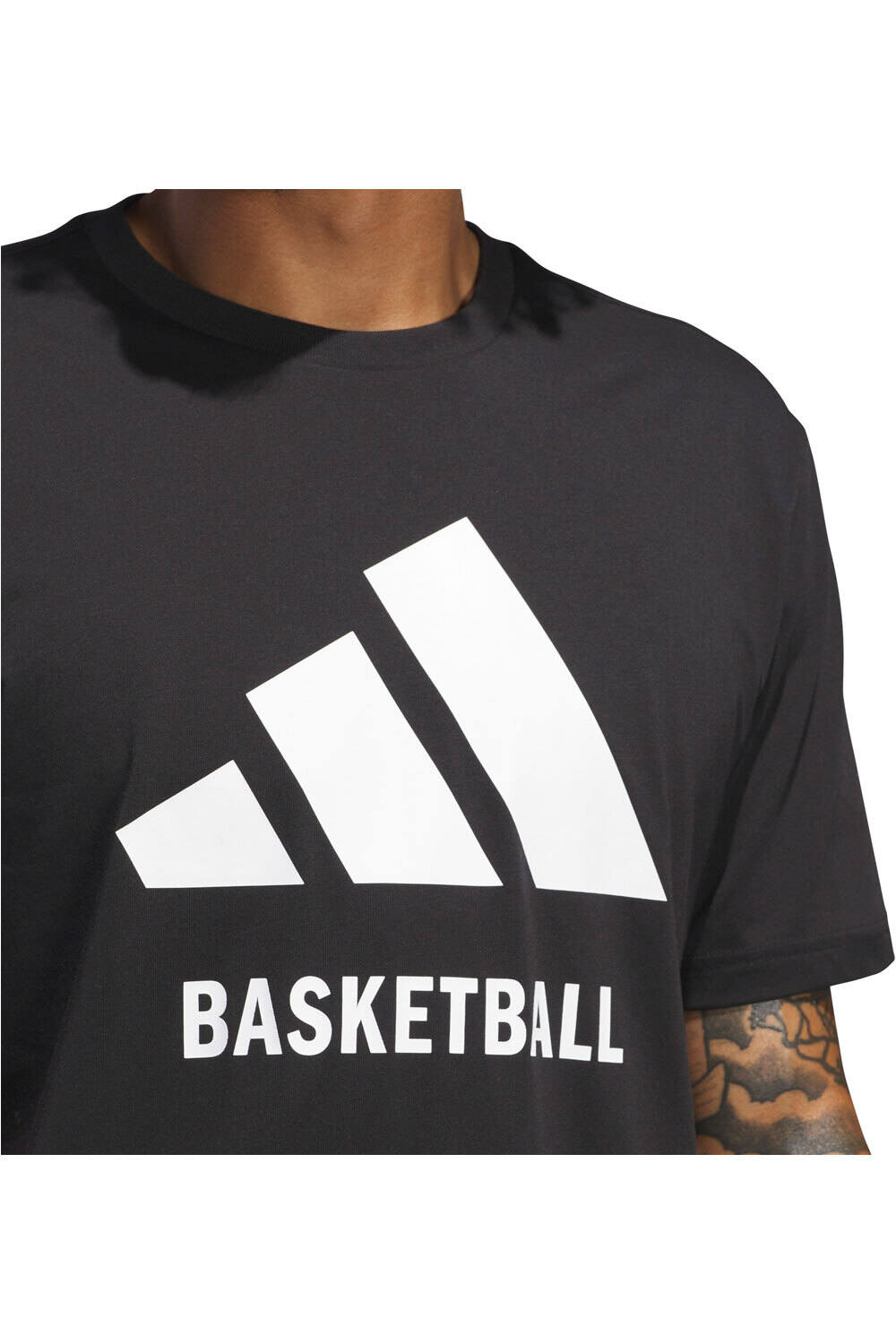 adidas camiseta baloncesto BB CATEGORY M T vista detalle