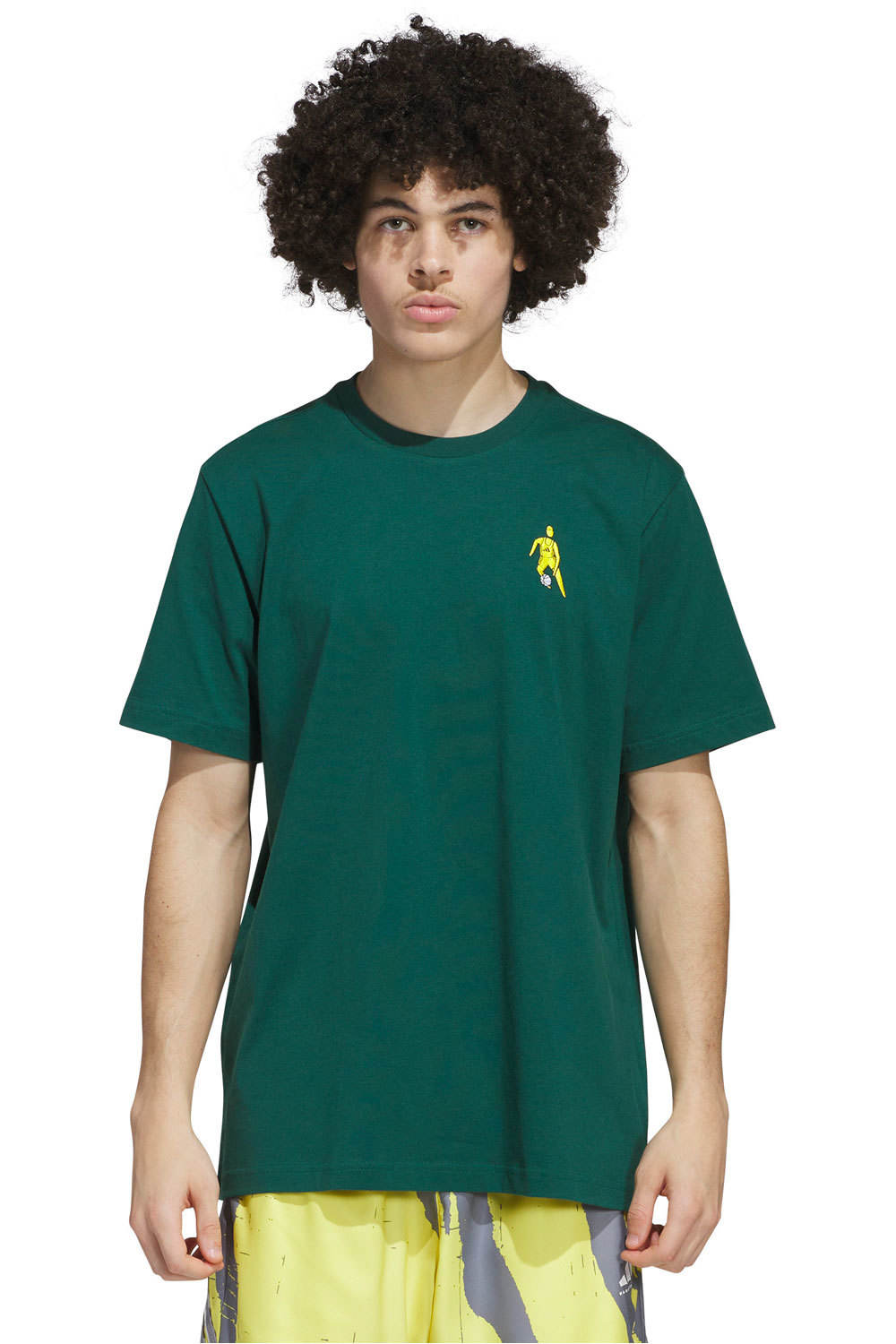adidas camiseta baloncesto Hoops for All Graphic vista frontal