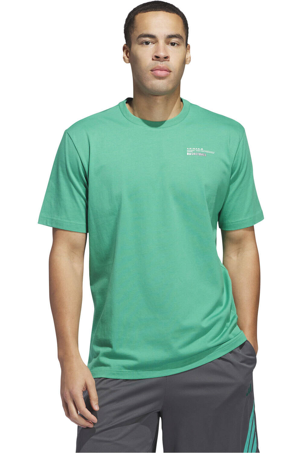 adidas camiseta baloncesto SUM PHOTO T vista frontal