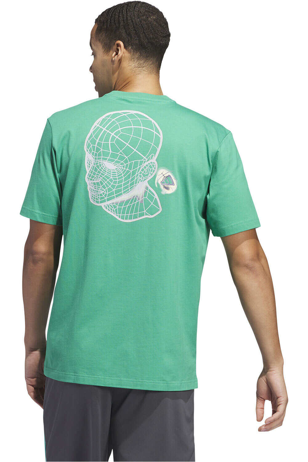 adidas camiseta baloncesto SUM PHOTO T vista trasera