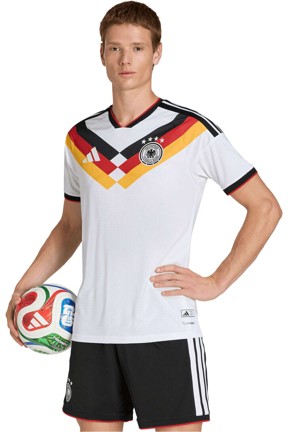 adidas camiseta de fútbol oficiales 1 EQUIPACIN ALEMANIA 26 OFICIAL vista frontal