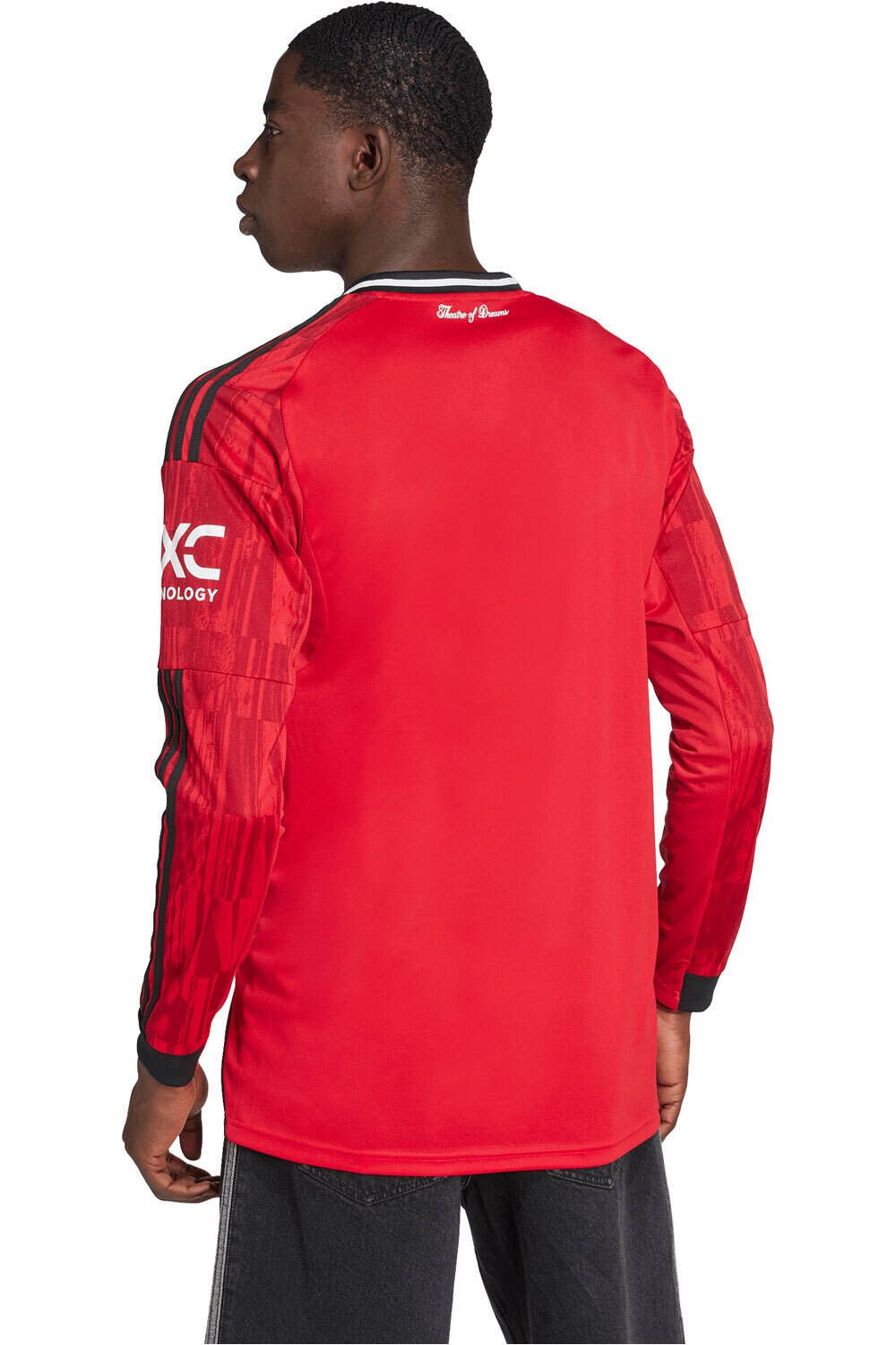 adidas camiseta de fútbol oficiales 1 EQUIPACIN MANCHESTER UNITED 25/26 vista trasera