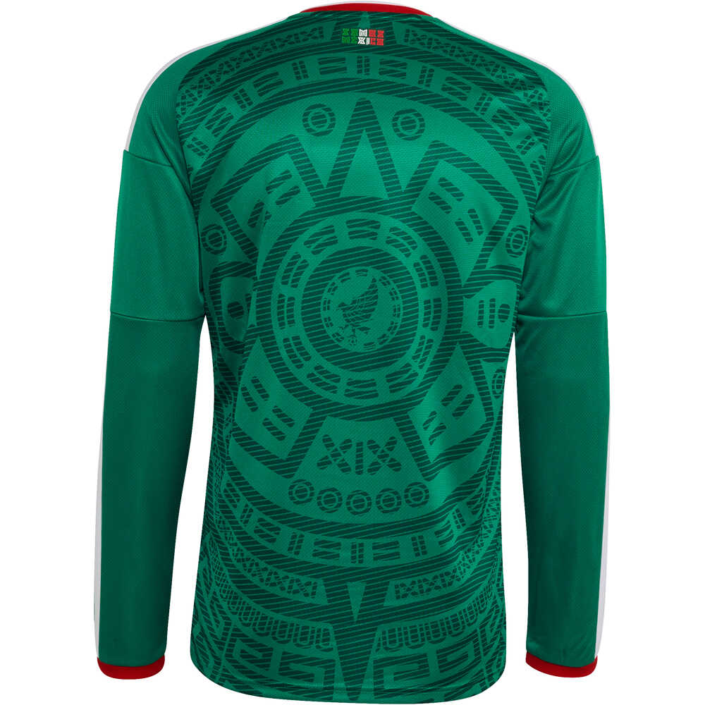 adidas camiseta de fútbol oficiales 1 EQUIPACION MEXICO 26 MANGA LARGA 05