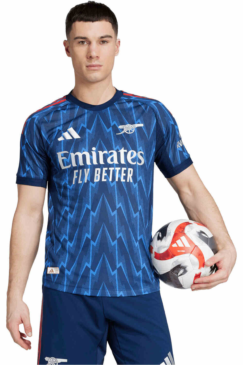 adidas camiseta de fútbol oficiales 2 EQUIPACIN ARSENAL 25/26 OFICIAL vista frontal