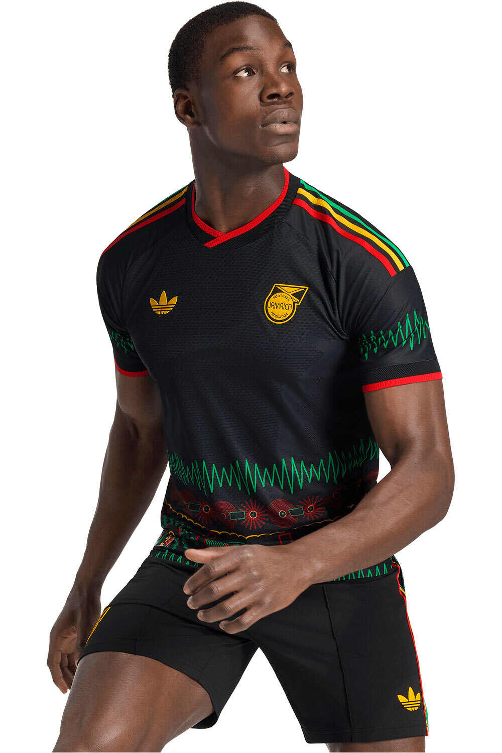 adidas camiseta de fútbol oficiales 2 EQUIPACIN JAMAICA 26 AUTHENTIC vista detalle