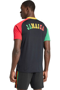 adidas camiseta de fútbol oficiales 2 EQUIPACIN JAMAICA 26 PRE MATCH vista trasera