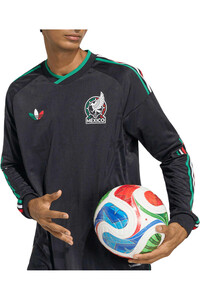 adidas camiseta de fútbol oficiales 3 EQUIPACION AUTHENTIC MEXICO 26 vista detalle
