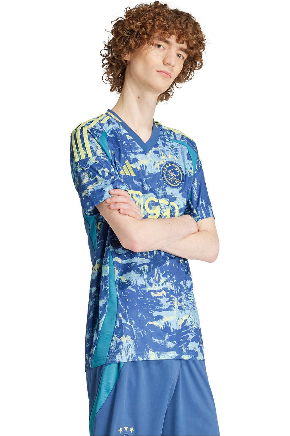 adidas camiseta de fútbol oficiales AJAX 25 A JSY vista detalle