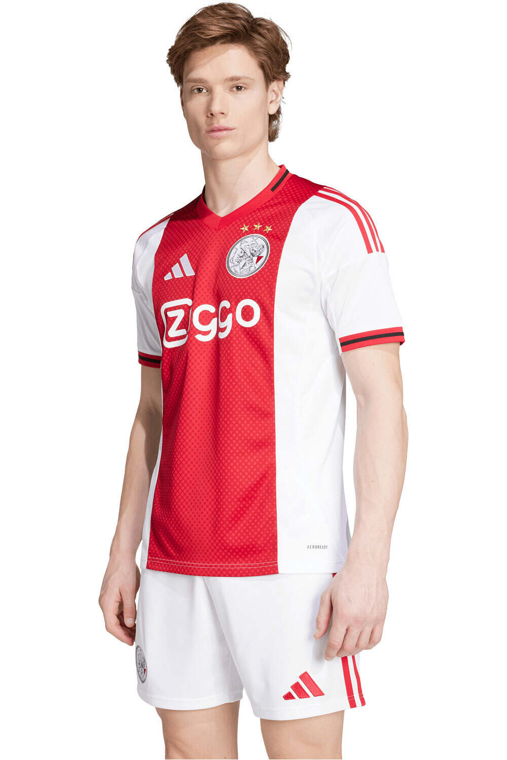 adidas camiseta de fútbol oficiales AJAX 26 H JSY vista frontal