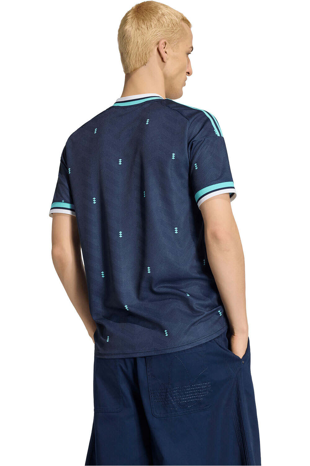 adidas camiseta de fútbol oficiales ALEMANIA 26 A JSY vista trasera