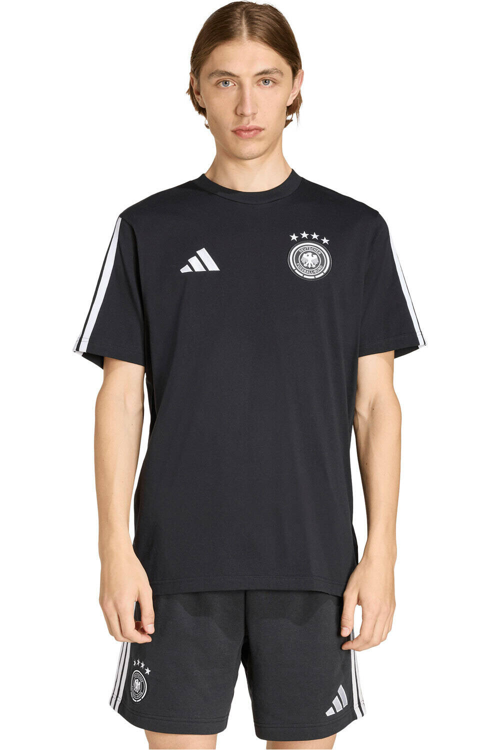 adidas camiseta de fútbol oficiales ALEMANIA 26 DNA TEE NE vista frontal