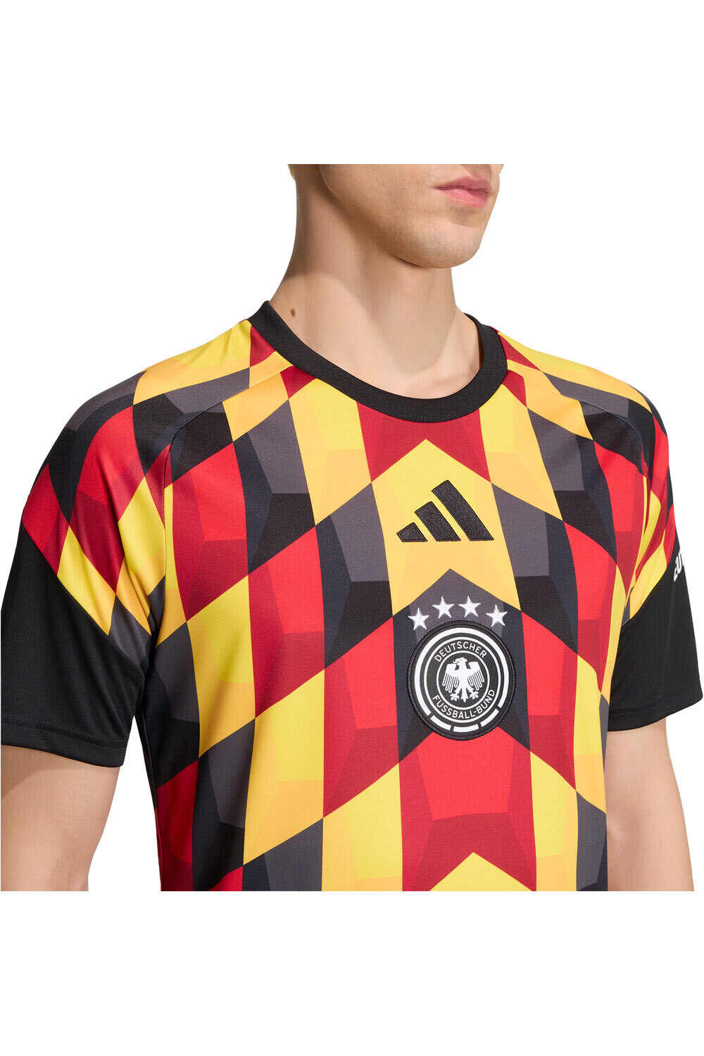 adidas camiseta de fútbol oficiales ALEMANIA 26 PREMATCH vista detalle
