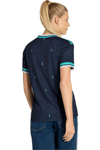 adidas camiseta de fútbol oficiales ALEMANIA 26 SEGUNDA EQUIPACIN vista trasera