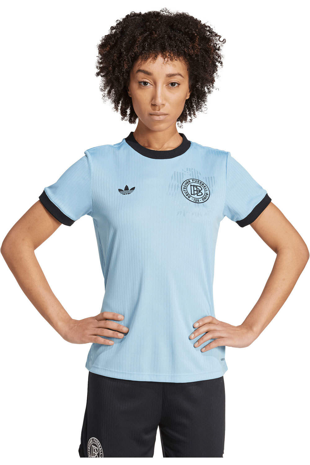 adidas camiseta de fútbol oficiales Alemania Anniversary vista frontal