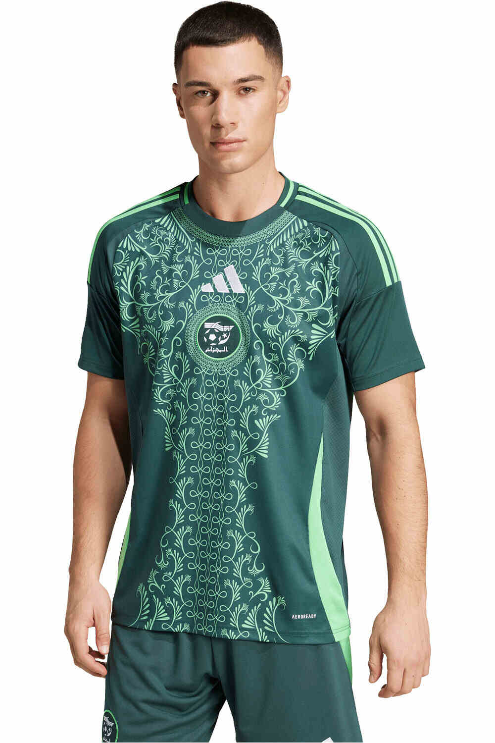 adidas camiseta de fútbol oficiales ARGELIA 26 A JSY vista frontal