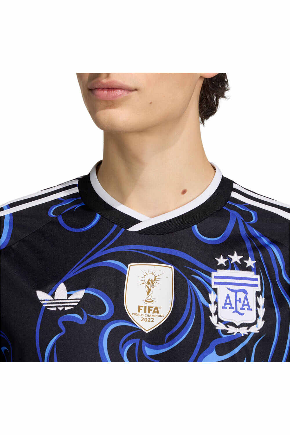 adidas camiseta de fútbol oficiales ARGENTINA 26 A JSY vista detalle