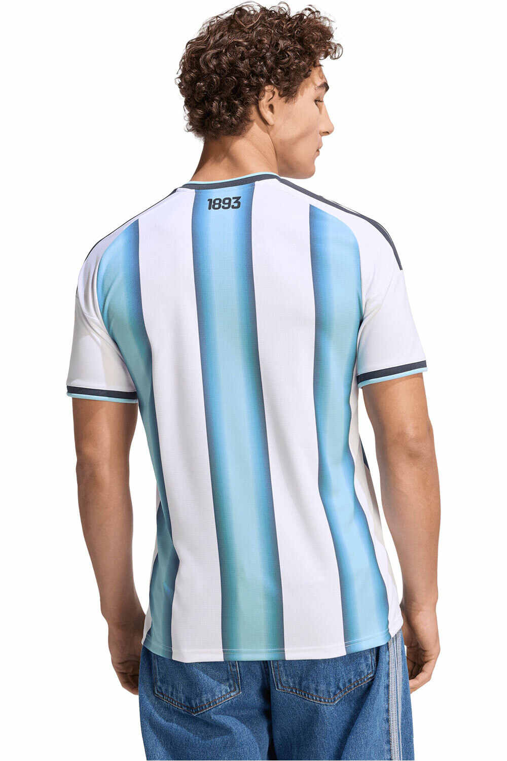 adidas camiseta de fútbol oficiales ARGENTINA 26 H JSY vista trasera