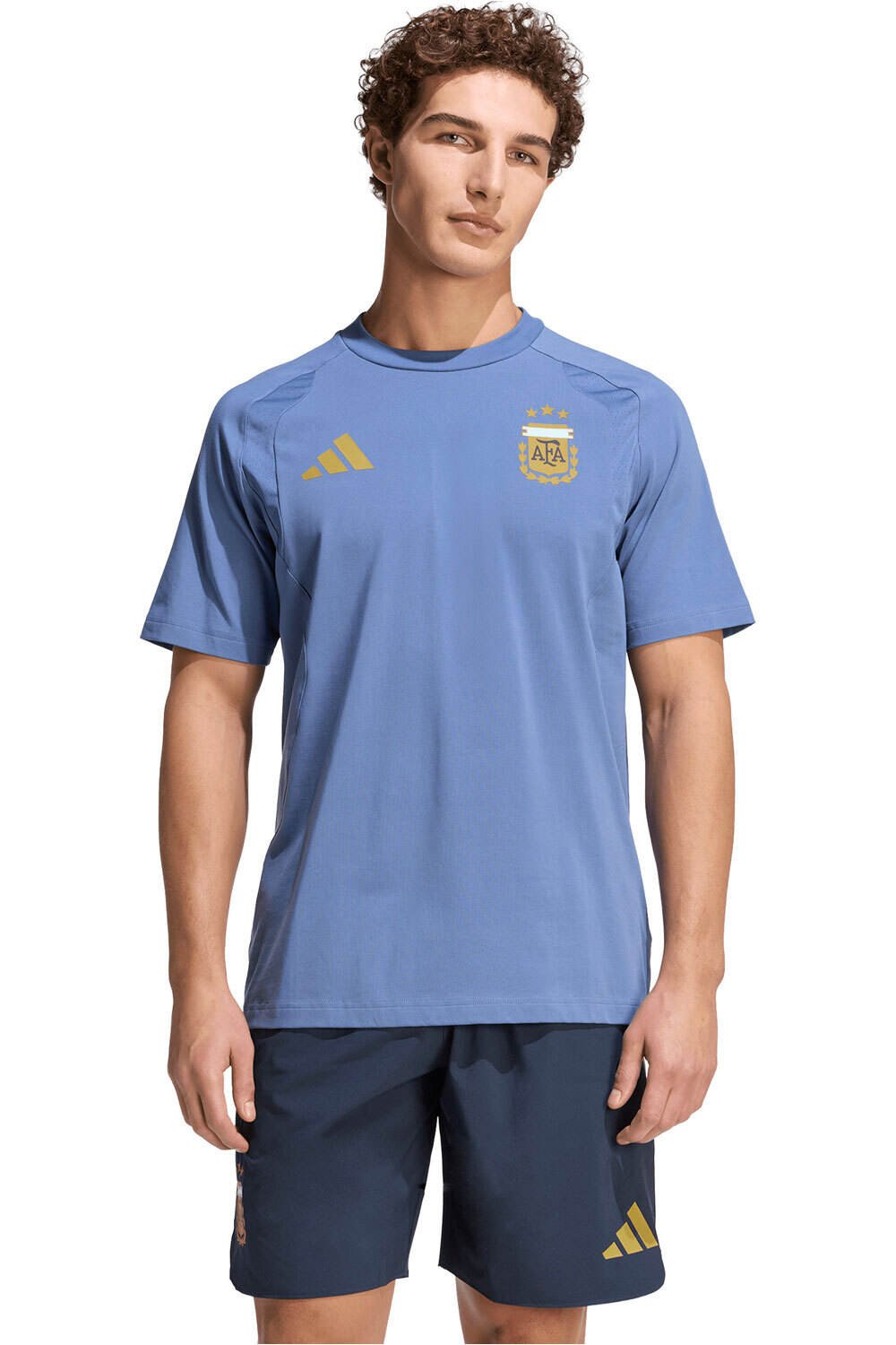 adidas camiseta de fútbol oficiales ARGENTINA 26 TT TEE vista frontal