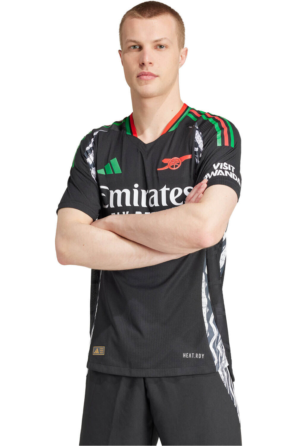 adidas camiseta de fútbol oficiales ARSENAL 25 A JSY AU vista frontal