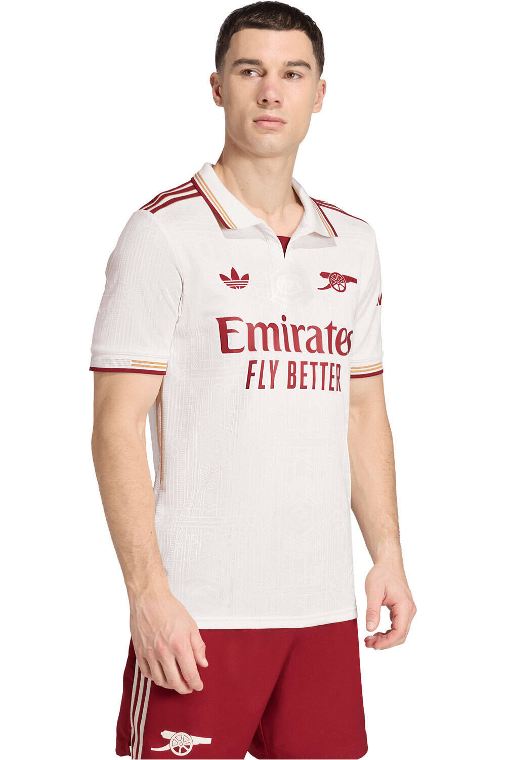 adidas camiseta de fútbol oficiales ARSENAL 26 3 JSY AU vista frontal