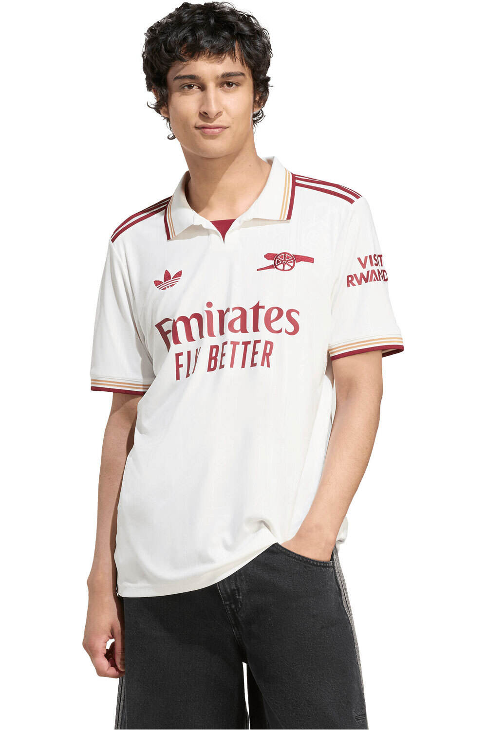 adidas camiseta de fútbol oficiales ARSENAL 26 3 JSY vista frontal