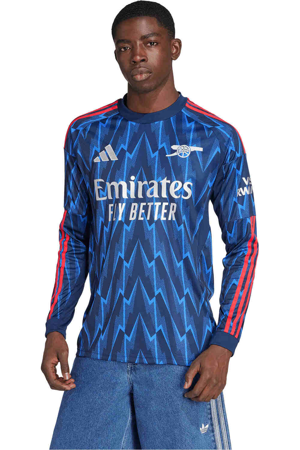 adidas camiseta de fútbol oficiales ARSENAL 26 A JSY L vista frontal